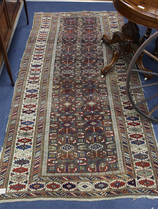 A Shirvan runner 250 x 118cm